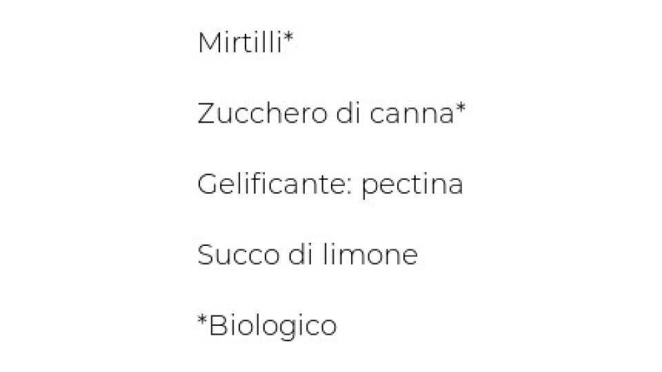CONFETTURA EXTRA 70% MIRTILLI ROSSI Il Viaggiator Goloso