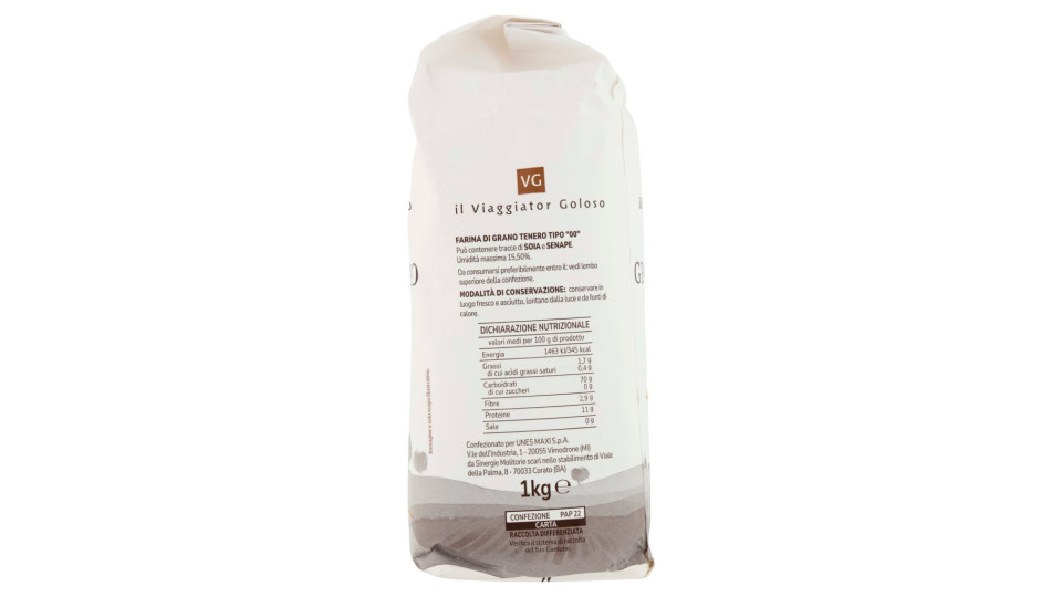 Seme Farina Di Grano Tenero Tipo "00"