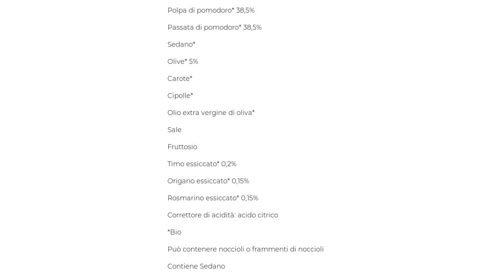 Sugo Mediterraneo sanovegan
