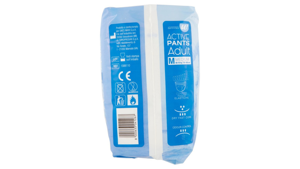 Pannolino Adulto Active Pants Adult Medium U! Confronta e Risparmia