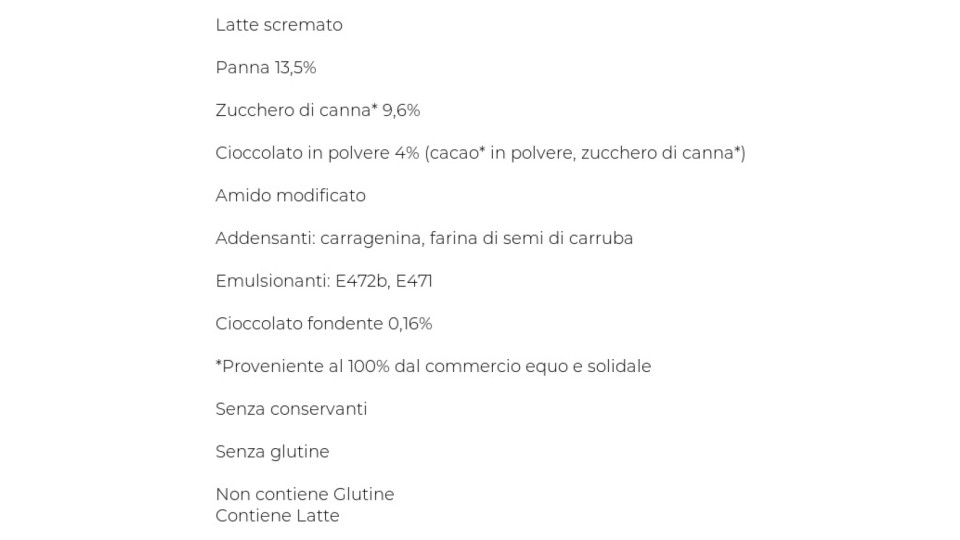 Parmalat Malù Coppa Classica Al Cioccolato