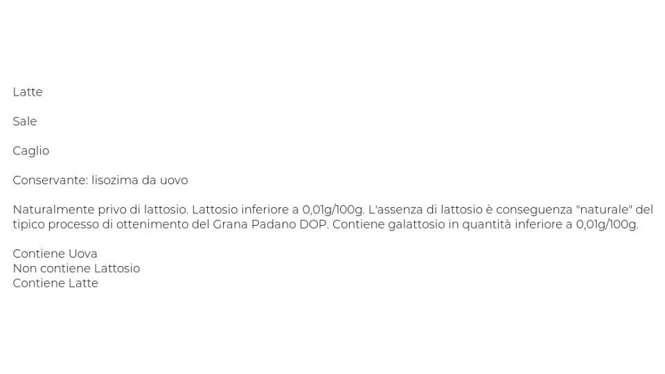 Grana Padano Dop Oltre
