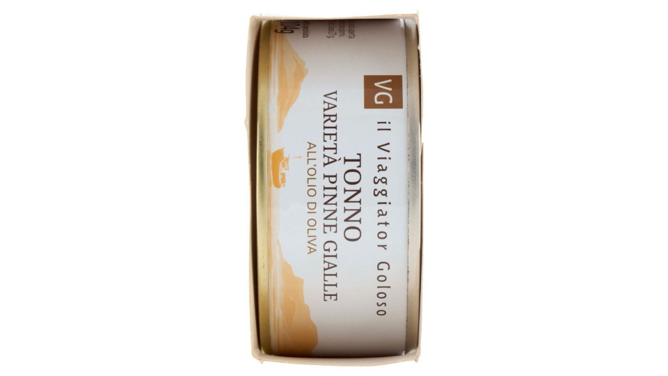Tonno A Pinne Gialle All'olio Di Oliva