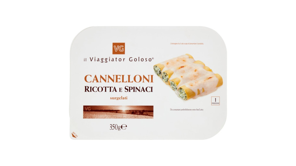 Cannelloni Con Ricotta E Spinaci Surgelati