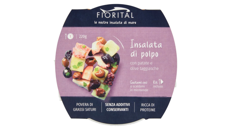 Fiorital Insalata Di Polpo Con Patate E Olive Taggiasche