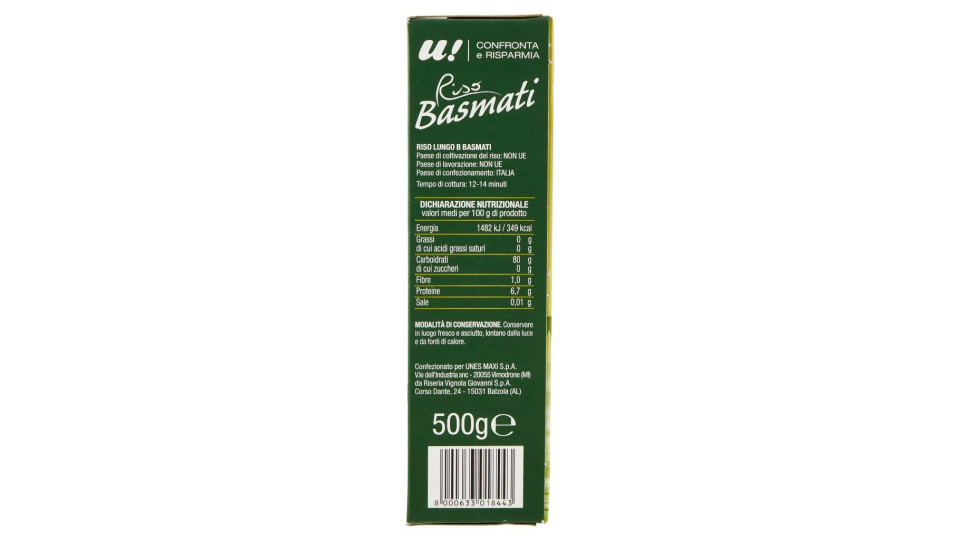 Riso Basmati U! Confronta & Risparmia