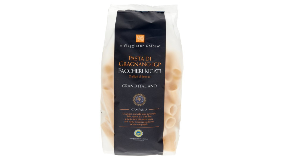 PACCHERI RIGATI Pasta di Gragnano IGP il Viaggiator Goloso
