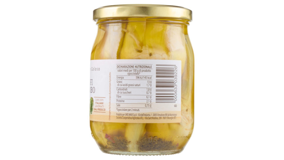 CARCIOFI CON GAMBO il Viaggiator Goloso