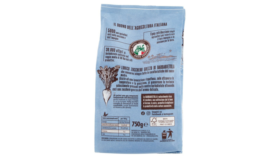 Italia Zuccheri Nostrano Zucchero Grezzo Di Barbabietola