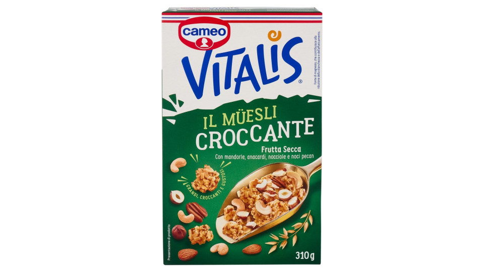 Vitalis muesli croccante frutta secca