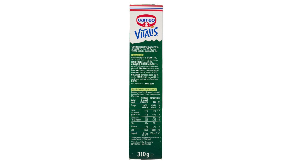 Vitalis muesli croccante frutta secca
