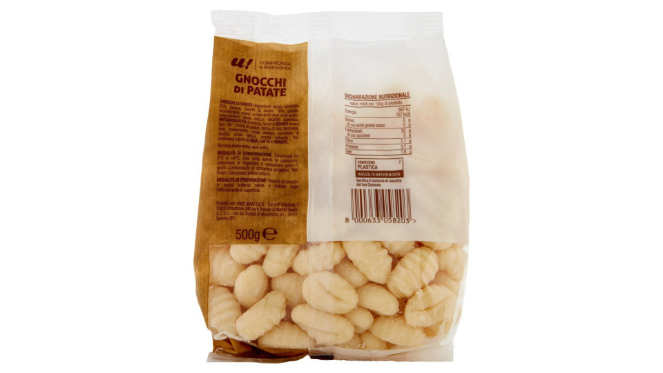 Gnocchi di patate U! Confronta & Risparmia