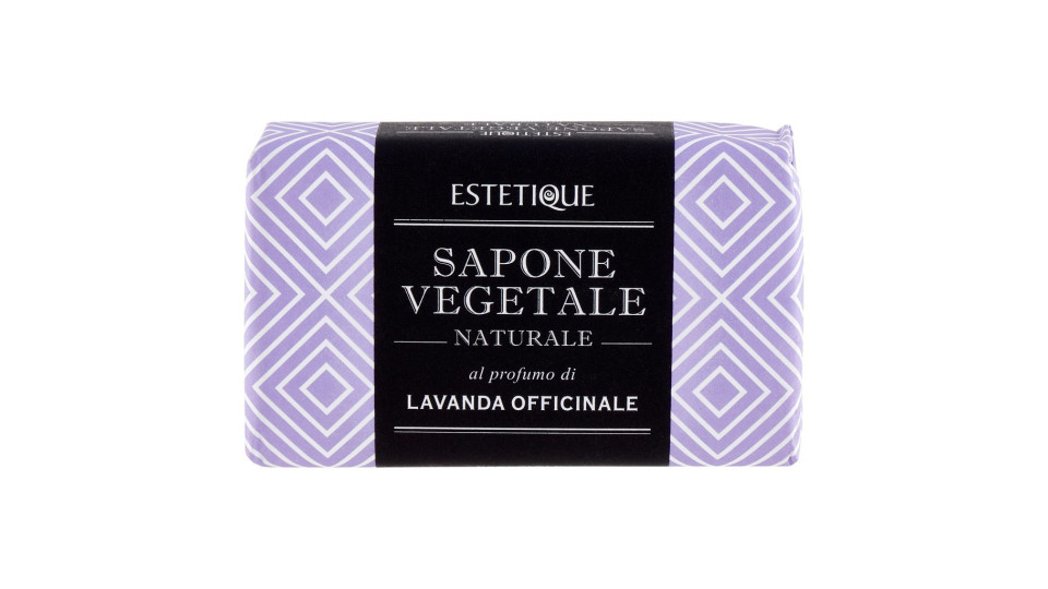 SAPONE VEGETALE NATURALE al profumo di LAVANDA OFFICINALE Estetique