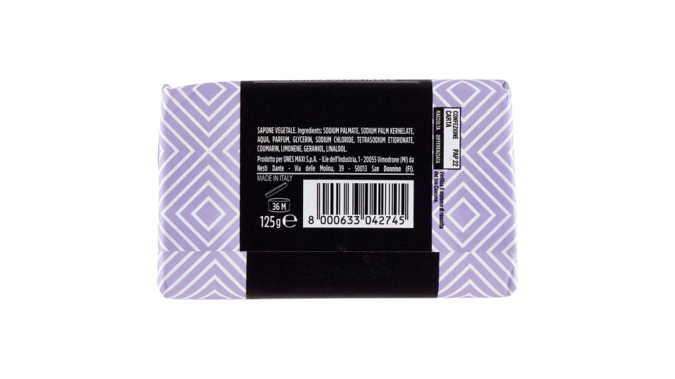 SAPONE VEGETALE NATURALE al profumo di LAVANDA OFFICINALE Estetique