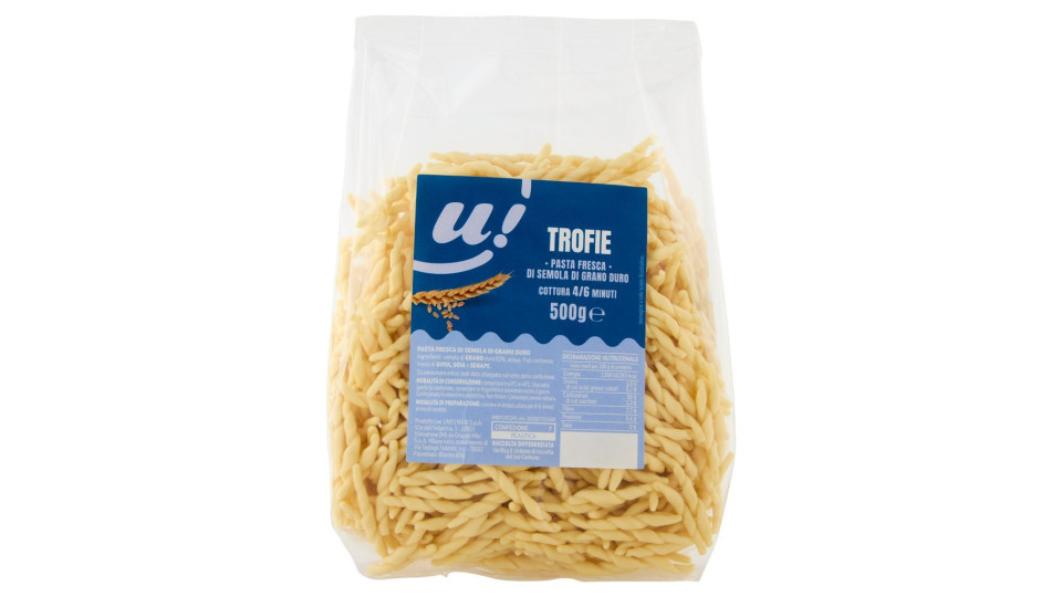 Pastificio Cossu Antonio Trofie Fresche