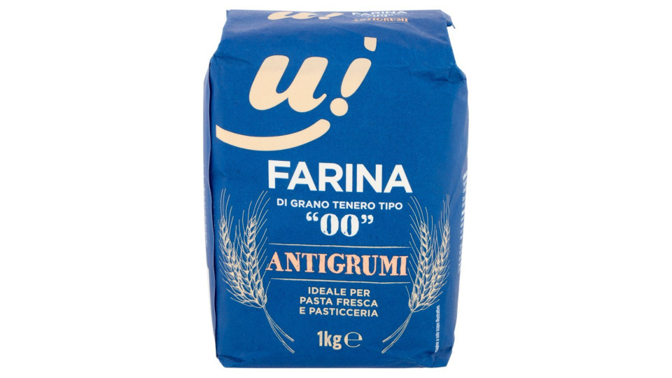FARINA TIPO "00" DI GRANO TENERO ANTIGRUMI U! Confronta & Risparmia