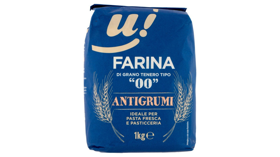 FARINA TIPO "00" DI GRANO TENERO ANTIGRUMI U! Confronta & Risparmia