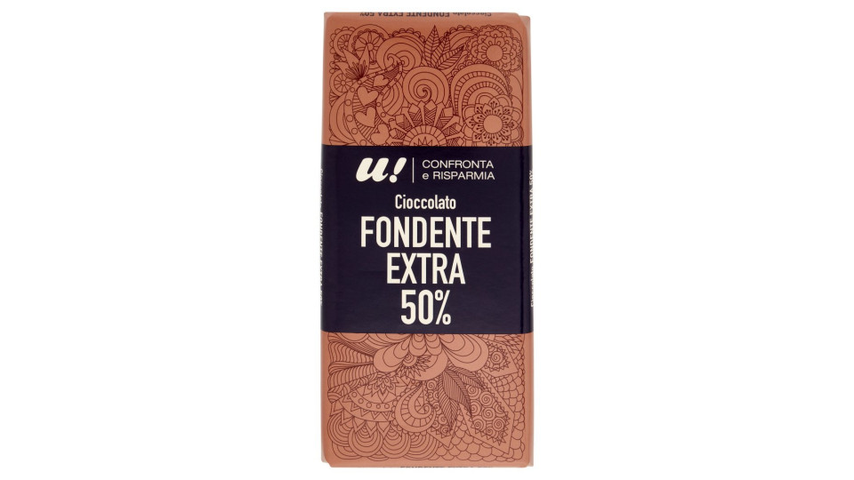 Cioccolato Fondente Extra Cacao: 85% Minimo