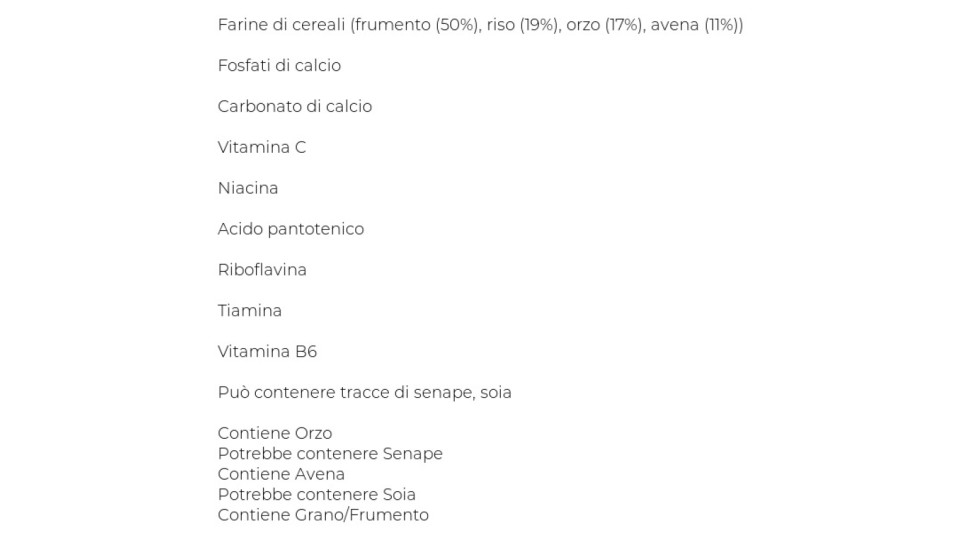 Plasmon Crema di Cereali 4 Cereali
