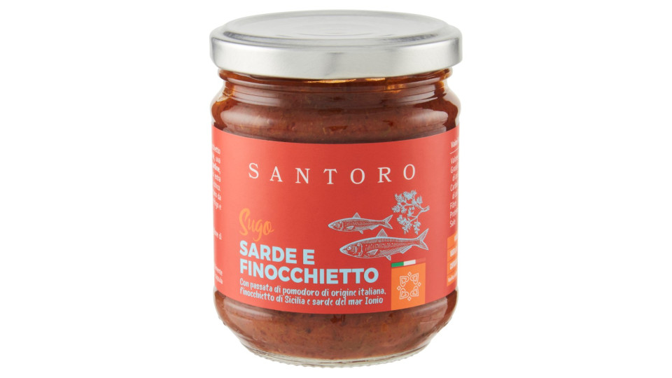 SUGO con SARDE e FINOCCHIETTO Santoro
