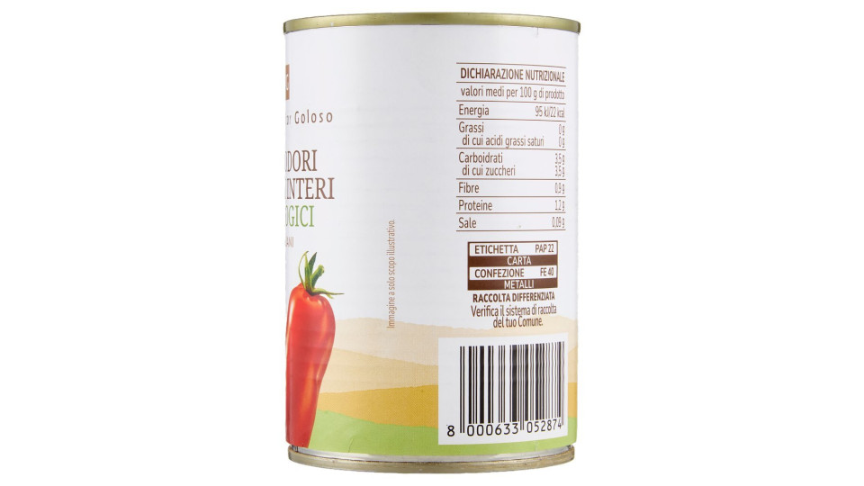 Pomodori pelati il Viaggiator Goloso Bio