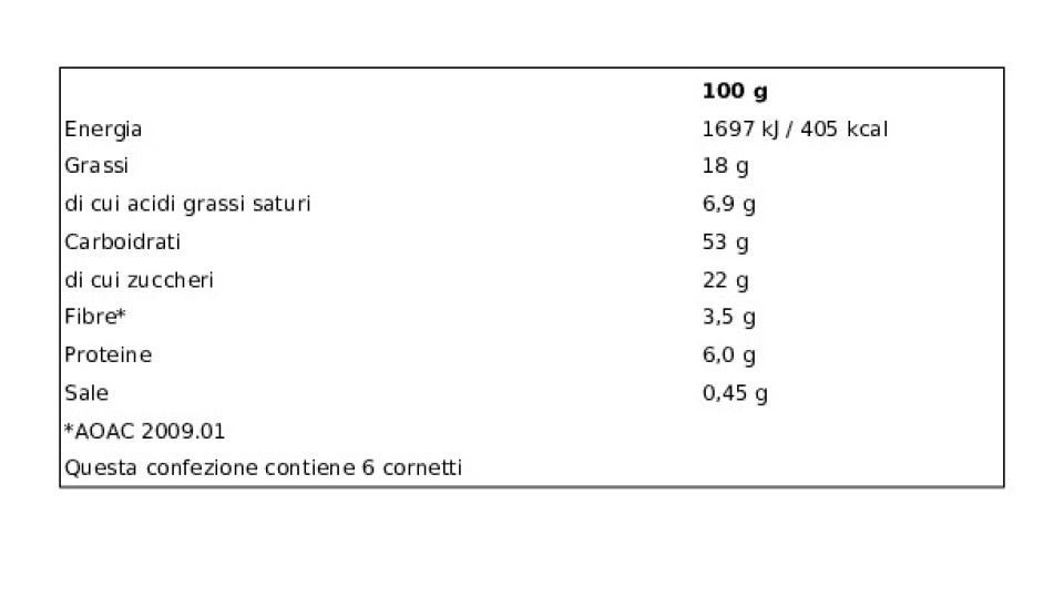 Misura Privolat Cornetti al Cioccolato, Senza Latte e Uova, Pacco da