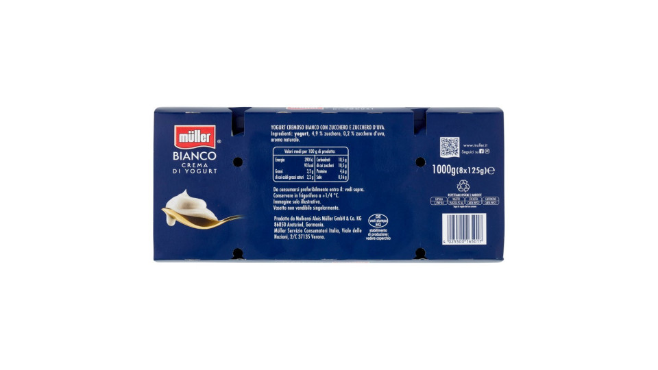 Müller Bianco crema di yogurt