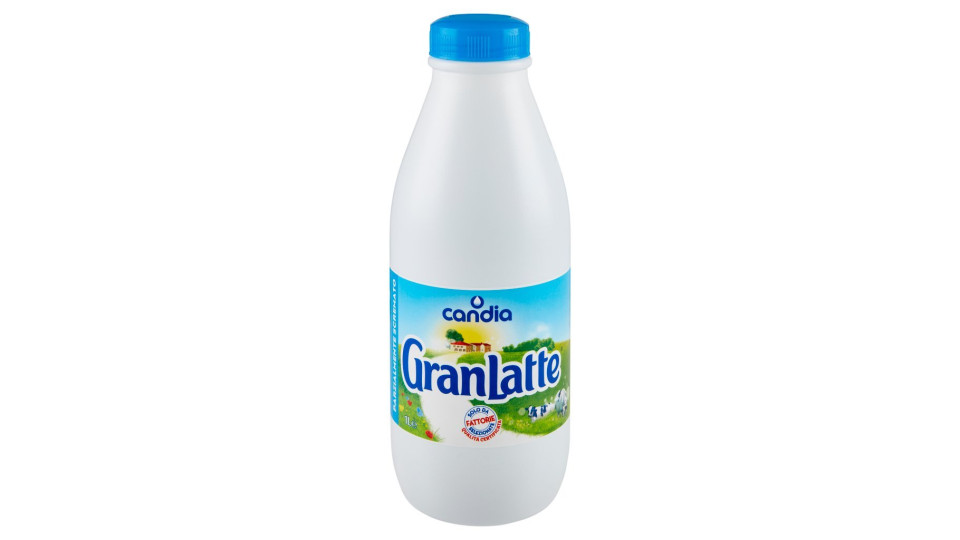 Granlatte Latte Uht Parzialmente Scremato