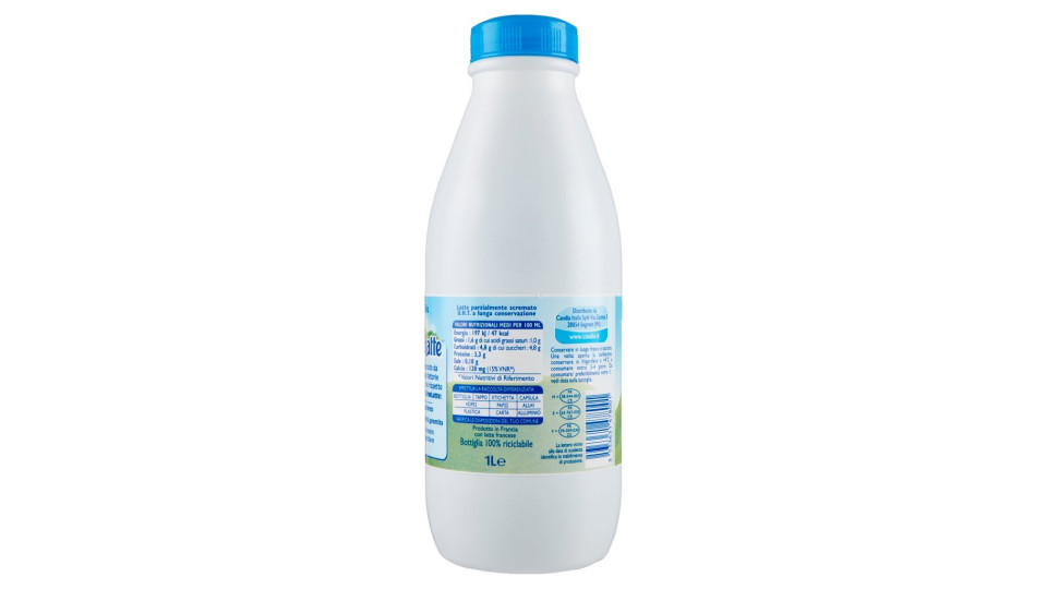 Granlatte Latte Uht Parzialmente Scremato