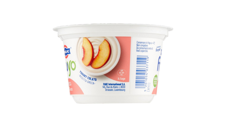 Fruyo 0% Grassi con Pezzi di Pesca