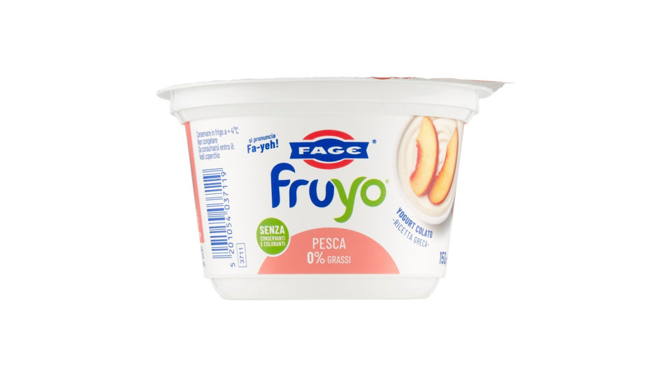 Fruyo 0% Grassi Pesca