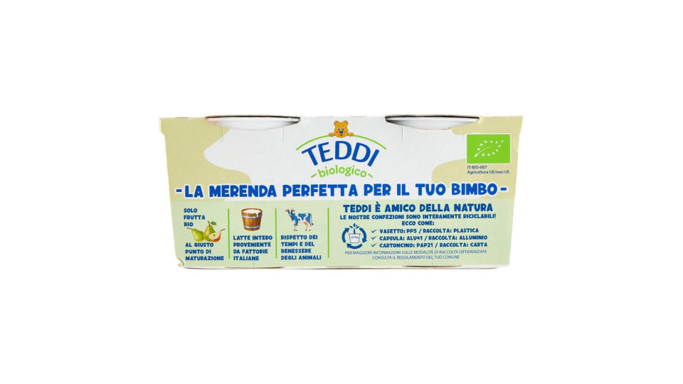 Yogurt Bio Pera 2 x 115 g