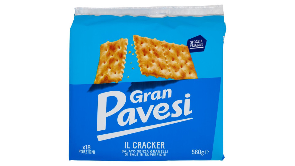 I Cracker Salati senza Granelli di Sale in Superficie