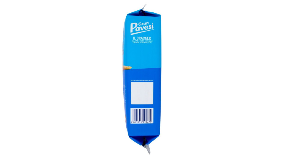 I Cracker Salati senza Granelli di Sale in Superficie
