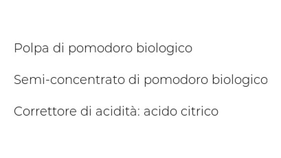 Bio Polpa di Pomodoro