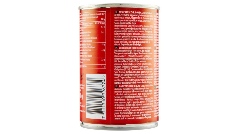 Tex Mex Mexican Chili Beans
