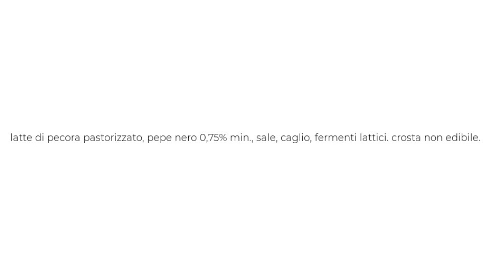 Pecorino Pepato