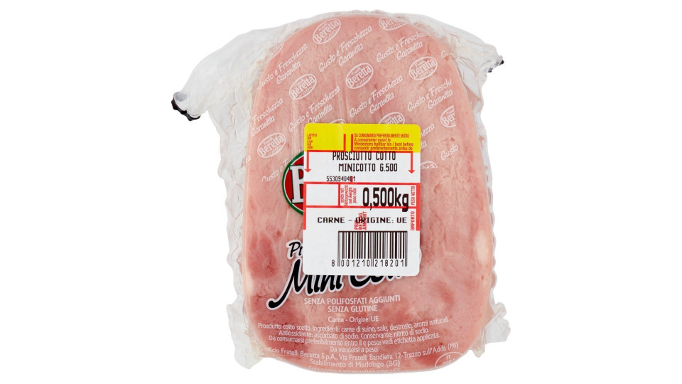 Prosciutto Cotto Scelto Mini Cotto 500 g