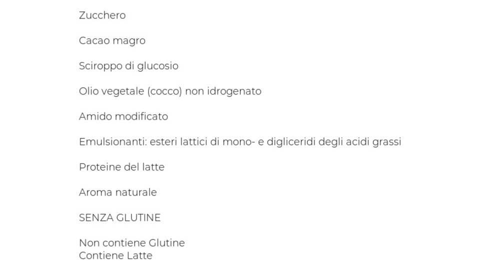 Elah Mousse Al Cioccolato