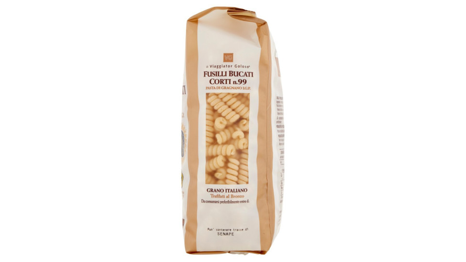Fusilli Corti col Buco Trafilati al Bronzo il Viaggiator Goloso