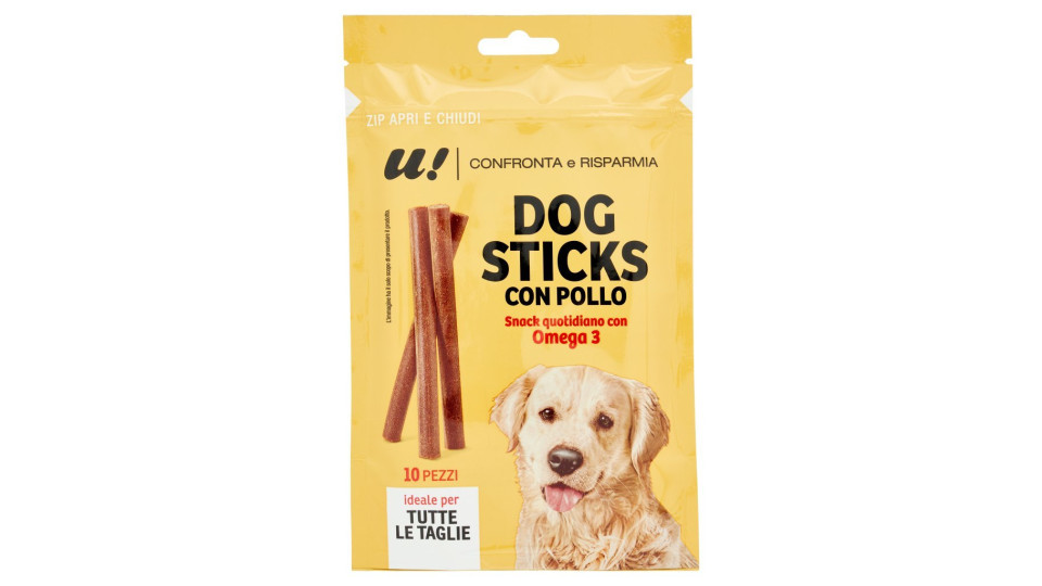 U! Confronta&Risparmia - Dog Sticks Con Pollo