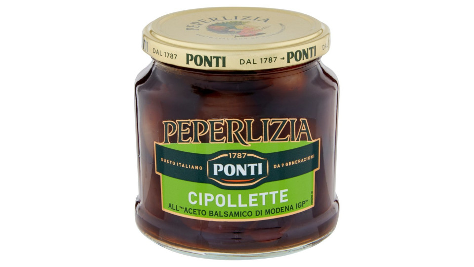 Peperlizia le Cipollette con "aceto Balsamico di Modena I.G.P."