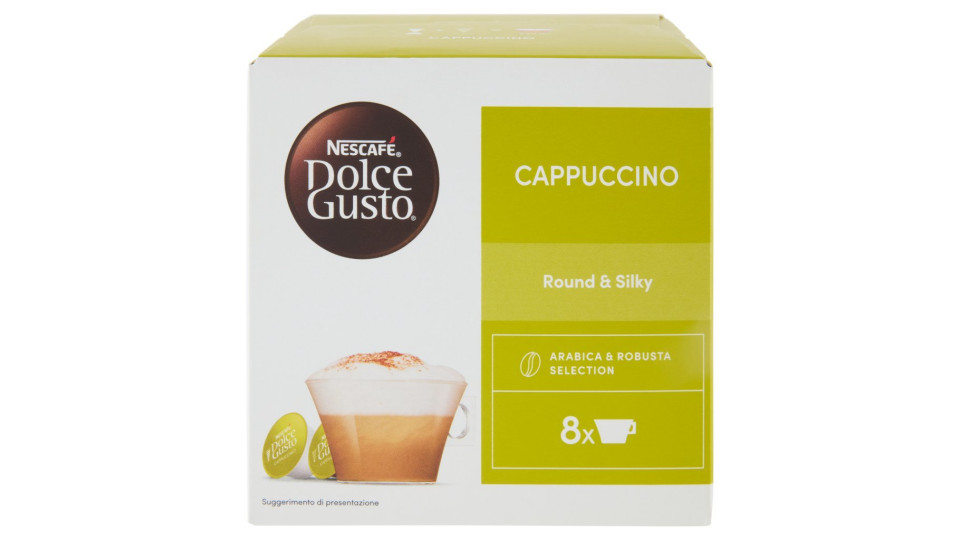 SOY CAPPUCCINO di soia 16 capsule (8 tazze)