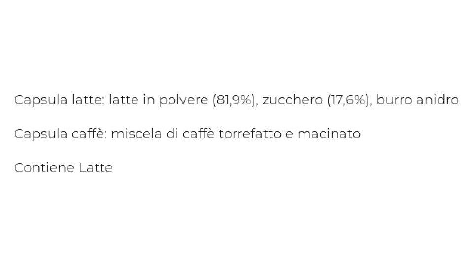 SOY CAPPUCCINO di soia 16 capsule (8 tazze)