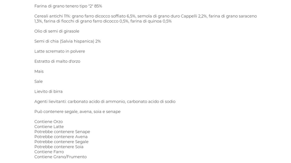 Multigrain con Cereali Antichi Crackers
