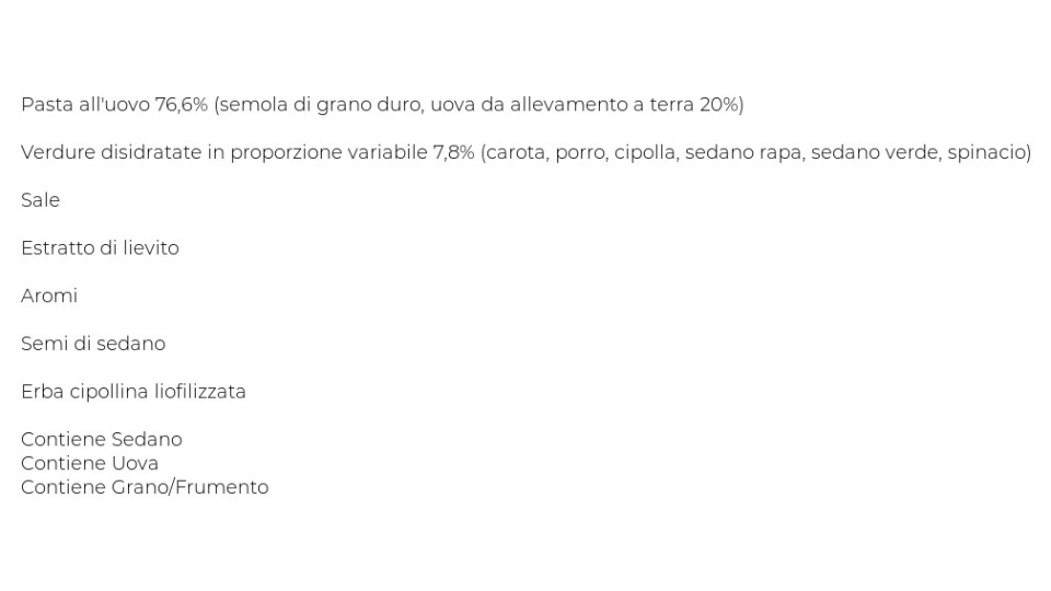 Minestrina Ortolana U! Confronta & Risparmia