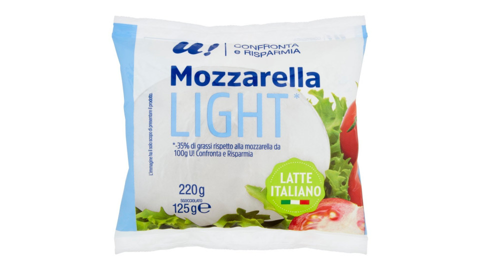 Mozzarella light U! Confronta & Risparmia