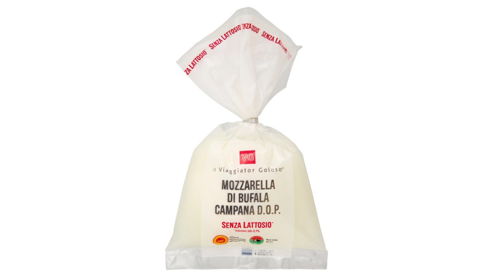 MOZZARELLA DI BUFALA CAMPANA DOP Senza Lattosio il Viaggiator Goloso
