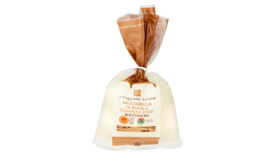 MOZZARELLA DI BUFALA CAMPANA DOP BOCCONCINI il Viaggiator Goloso