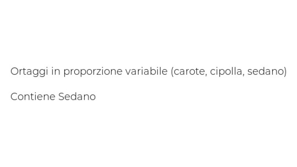 Findus Misto per Soffritto